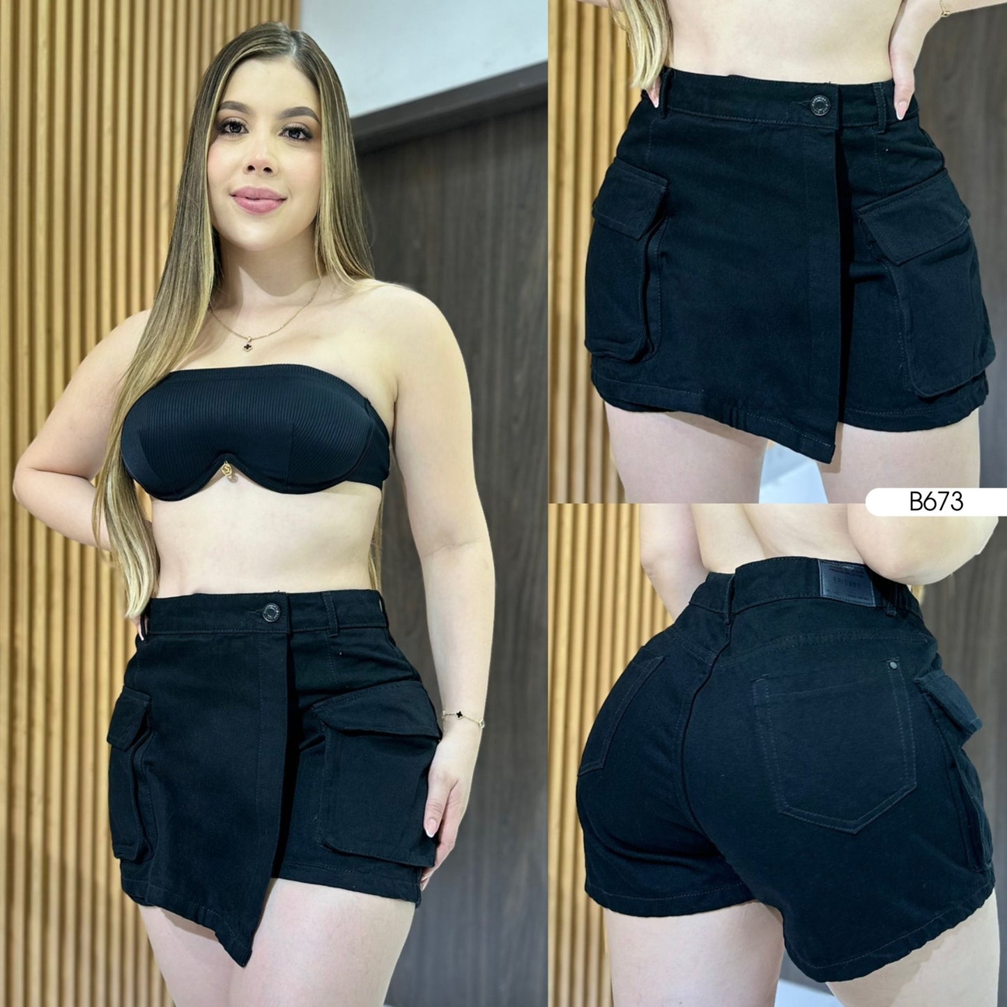 FALDA SHORT 673