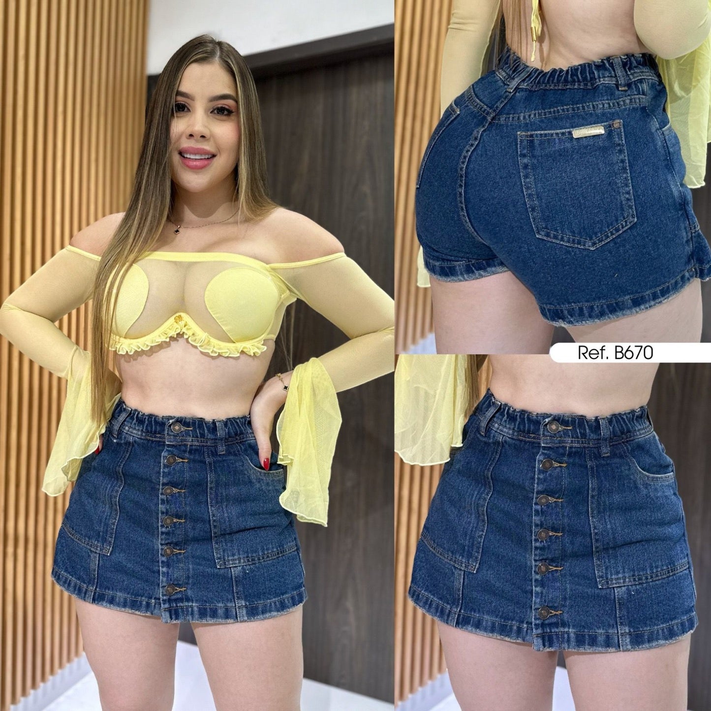 FALDA SHORT 670