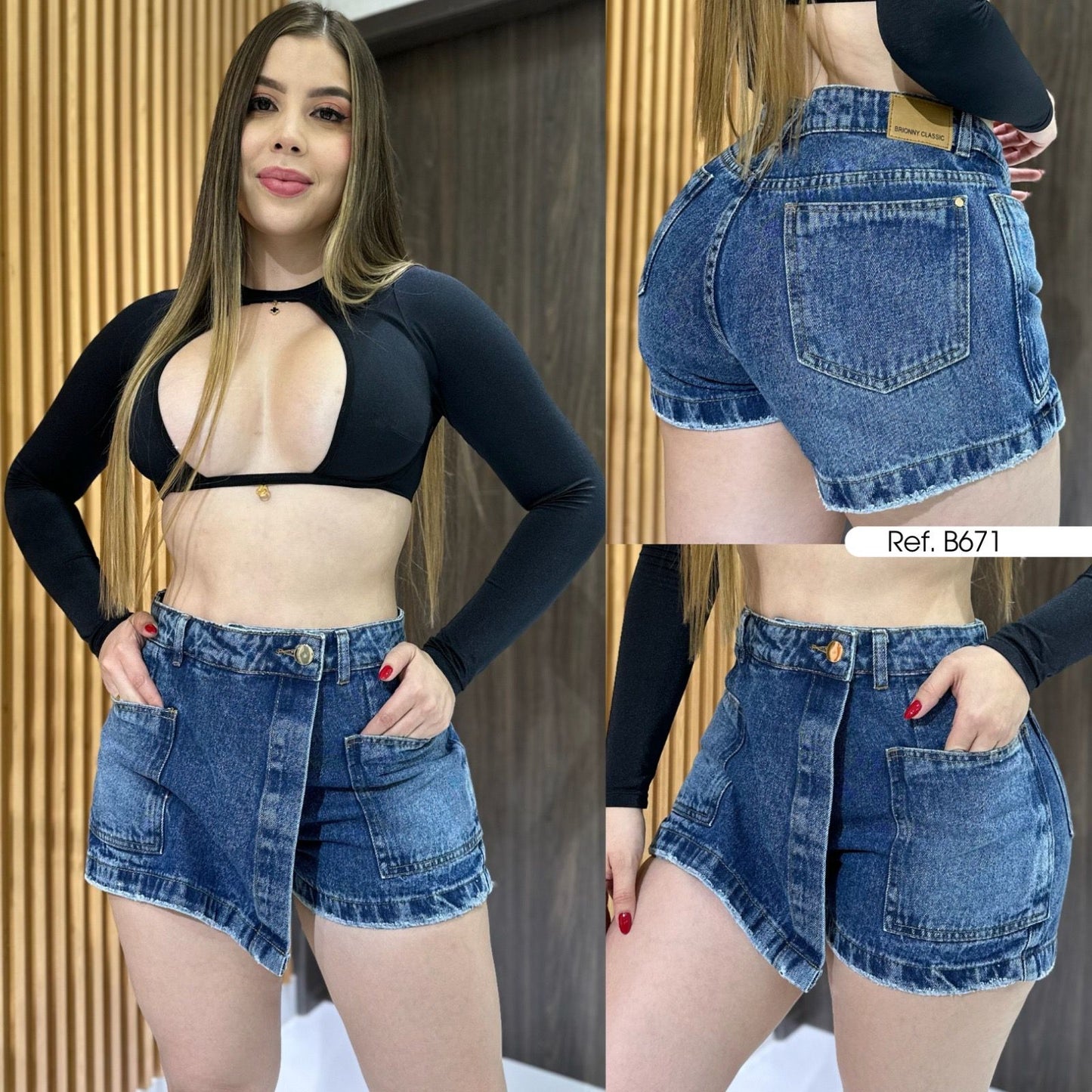 FALDA SHORT 671