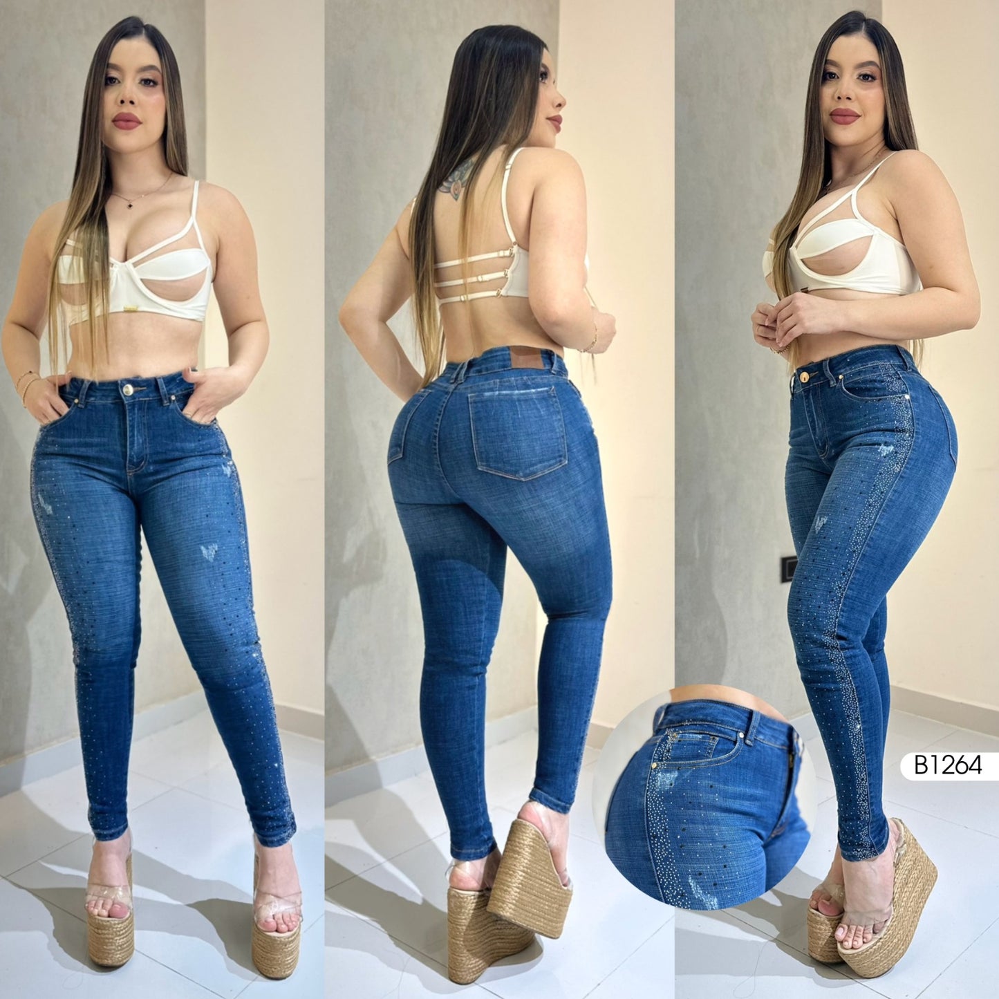 JEANS DAMA Stretch 1264