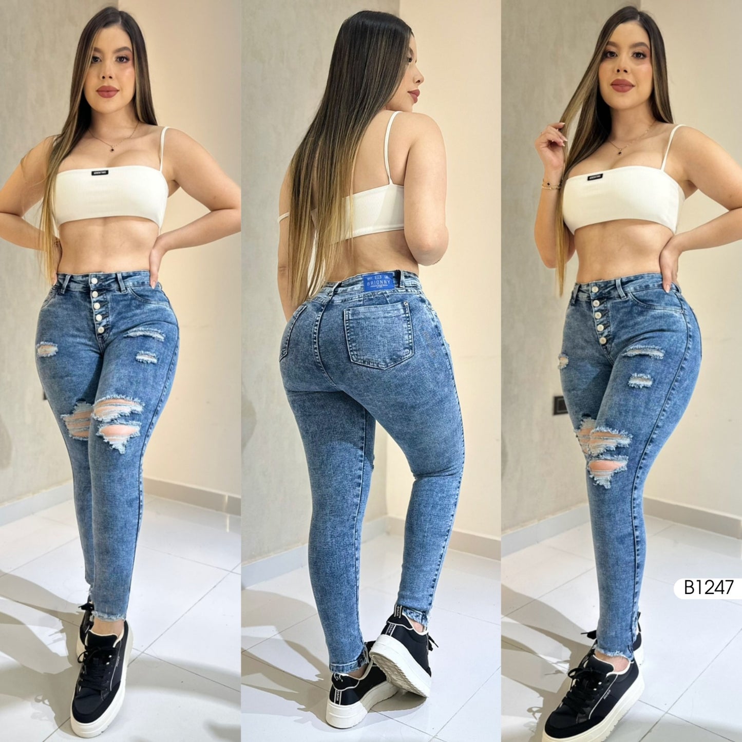 JEANS DAMA Stretch 1247