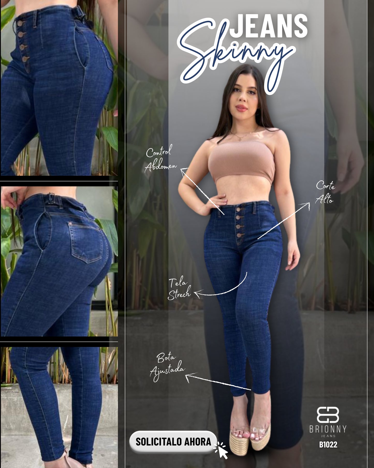 JEANS DAMA Stretch 1022