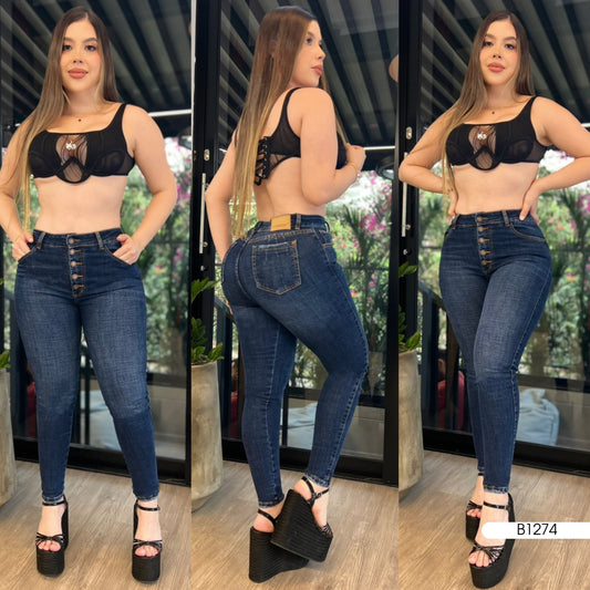 JEANS  DAMA Stretch 1274