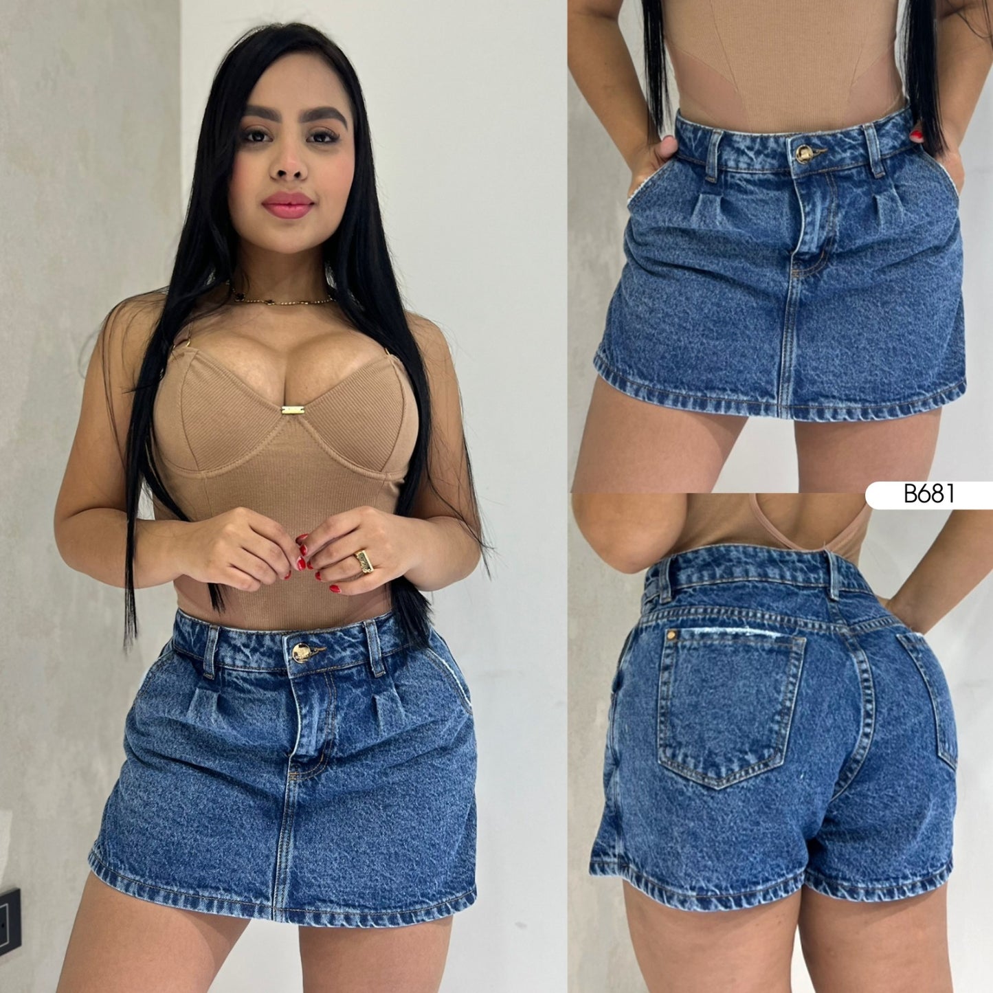 FALDA SHORT 681