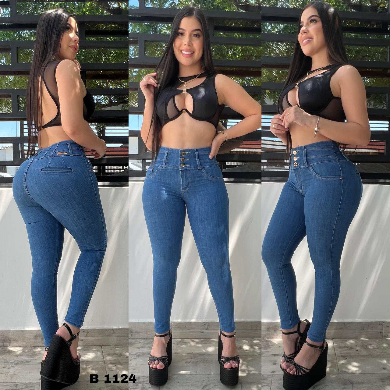 JEANS  DAMA Stretch 1124