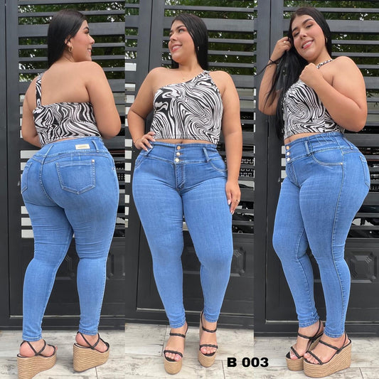 JEANS  DAMA PLUS Stretch 003