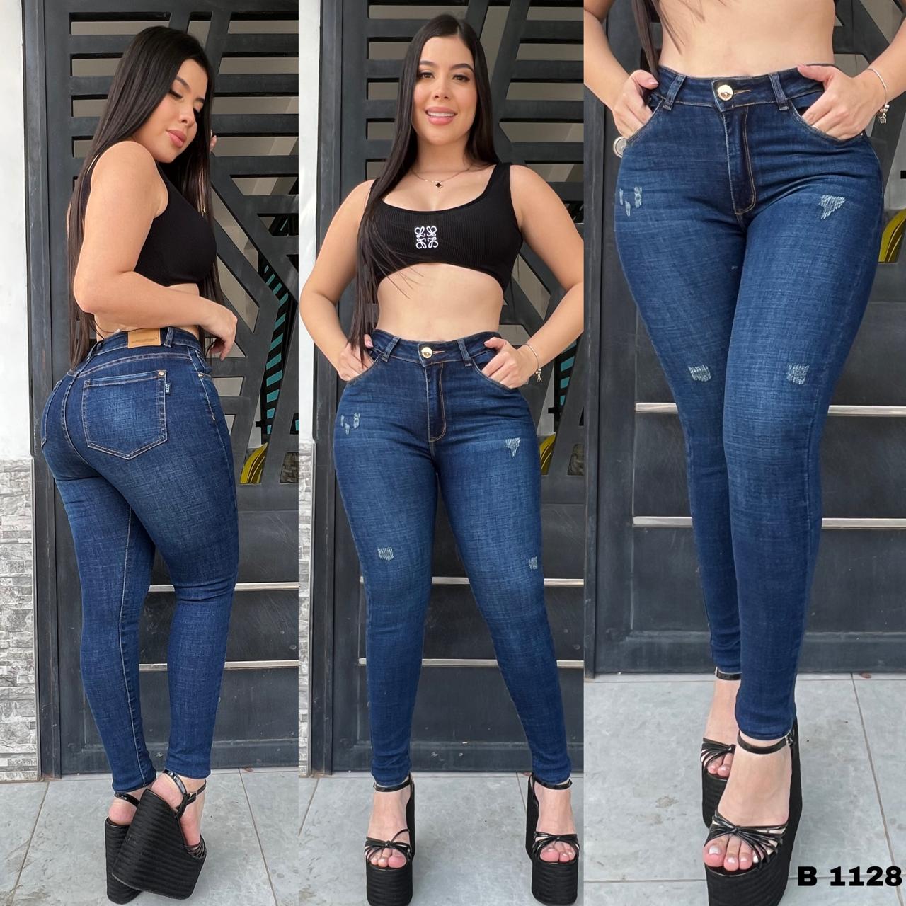 JEANS  DAMA Stretch 1128