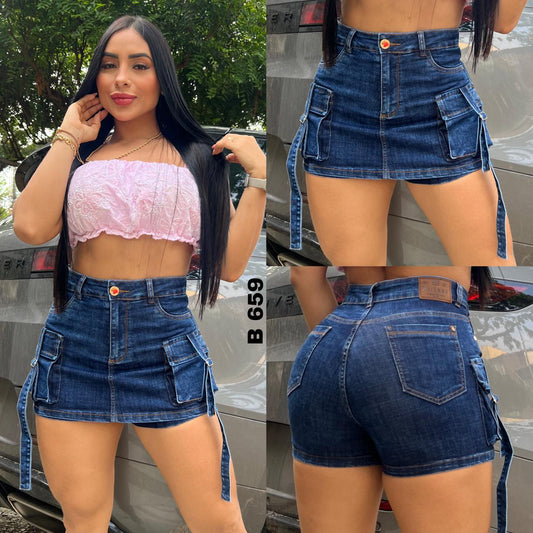 FALDA SHORT 659