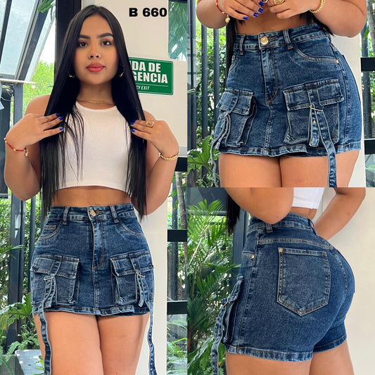 FALDA SHORT 660
