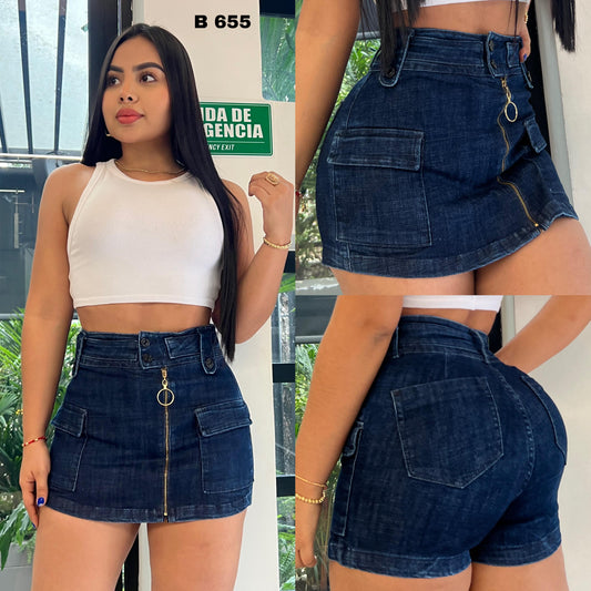 FALDA SHORT 655