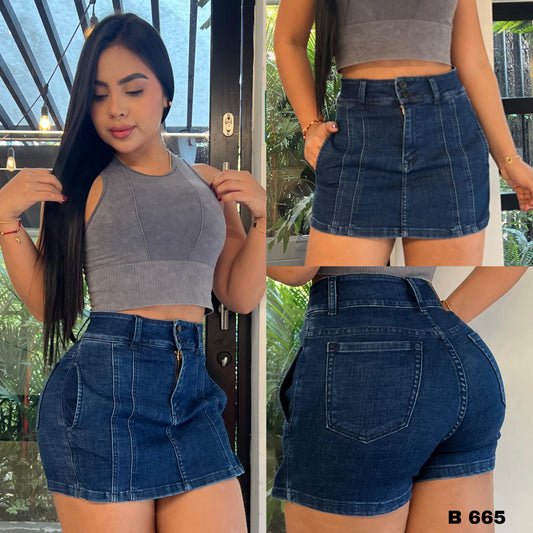FALDA SHORT 665