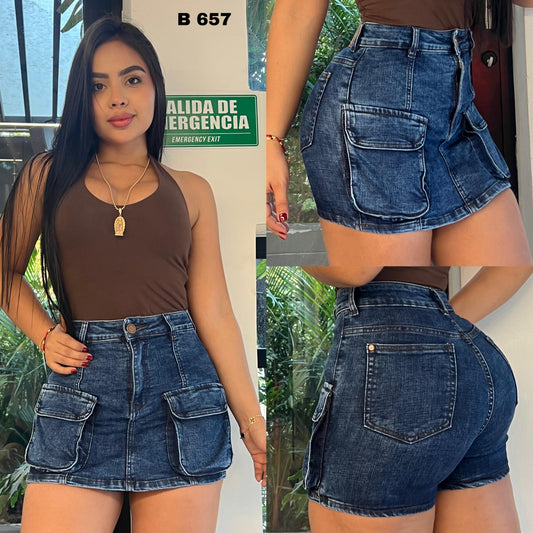 FALDA SHORT 657