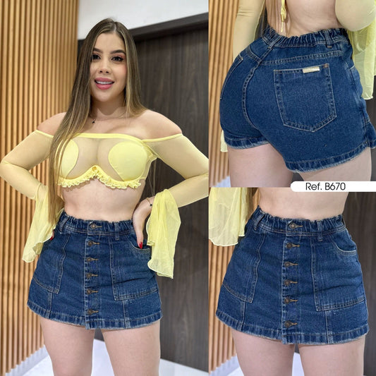 FALDA SHORT 670