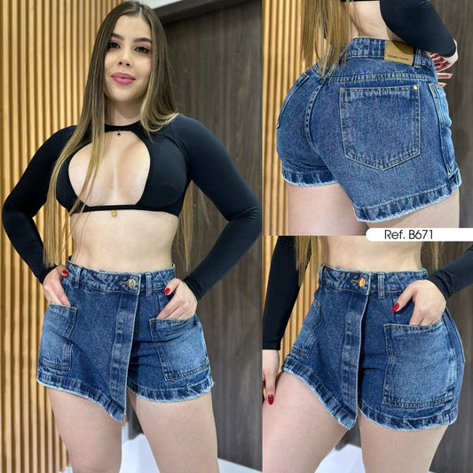 FALDA SHORT 671