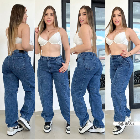 JEANS CARGO DAMA  9052