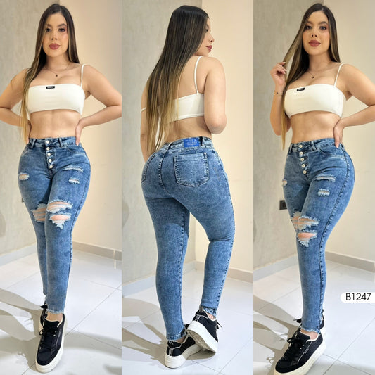 JEANS  DAMA Stretch 1247