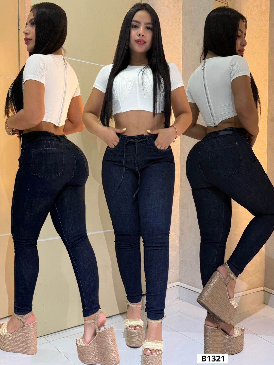 JEANS  DAMA Stretch 1321