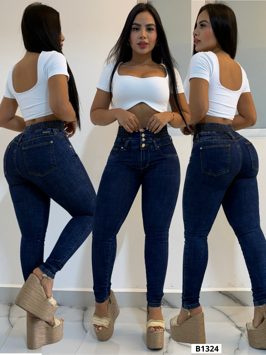 JEANS  DAMA Stretch 1324