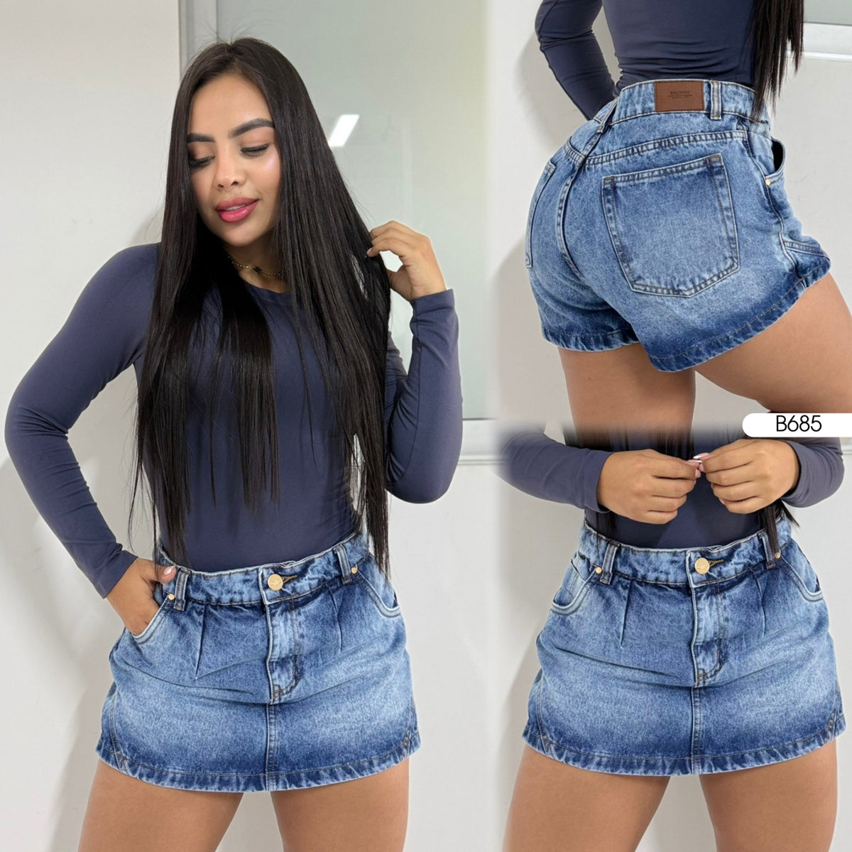 FALDA SHORT 685